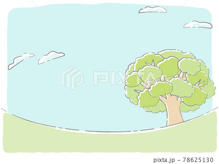 大きな木のイラスト 大きな木のイラスト 78625130