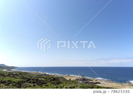 鹿児島県 徳之島の金見崎展望台からの眺望 鹿児島県 徳之島の金見崎展望台からの眺望 78625330