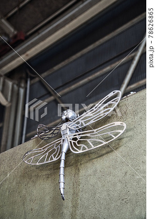 勝ち虫（ステンレス蜻蛉）ー鉄工所内風景 78626865
