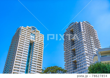 東京の都市風景 お台場海浜公園周辺の都市風景 78627854