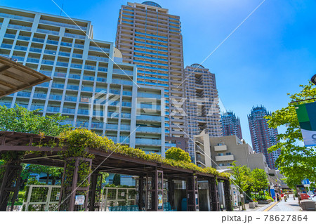 東京の都市風景 お台場海浜公園周辺の都市風景 78627864