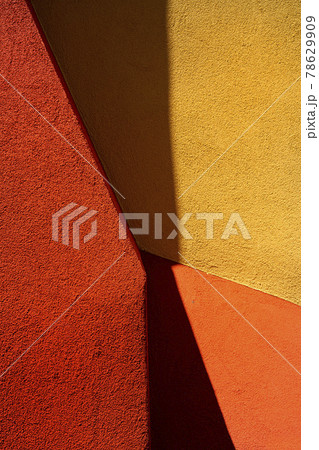 Edges of a colorful wall 78629909