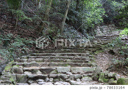 松山城黒門口登城道 78633164