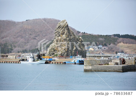 ソビラ岩（北海道様似町） 78633687