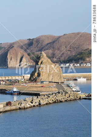 ソビラ岩（北海道様似町） 78633688