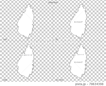 Blank Map-Americas-Saint Lucia Blank Map-Americas-Saint Lucia 78634398
