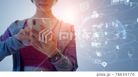 モバイルネットワーク IoT ICT モバイルネットワーク IoT ICT 78634770