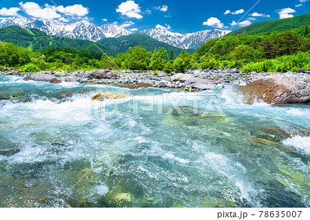 《長野県》白馬村・北アルプスの清流 78635007