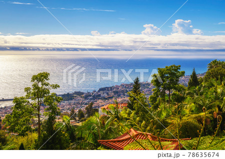 View over the city of Funchal from Monte Palace Gardens in Madeira, Portugal View over the city of Funchal from Monte Palace Gardens in Madeira, Portugal 78635674