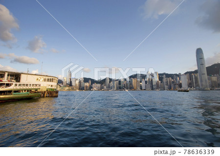 Star Ferry connects Hong Kong Island and Kowloon. 23 June 2006 78636339