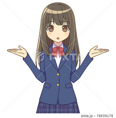 ブレザーの女の子 比較 選択 ブレザーの女の子 比較 選択 78639178