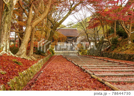 京都毘沙門堂 紅葉の風景 京都紅葉名所 京都観光スポット 京都毘沙門堂 紅葉の風景 京都紅葉名所 京都観光スポット 78644730