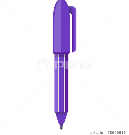 Pen vector isolated ink marker illustration on white Pen vector isolated ink marker illustration on white 78646616