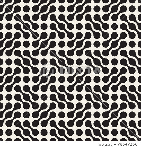 Vector seamless pattern. Modern stylish abstract texture. Repeating geometric tiles 78647266