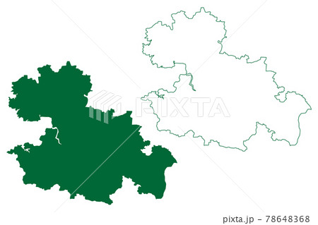 Mandla district (Madhya Pradesh State, Jabalpur division, Republic of India) map vector illustration, scribble sketch Mandla map Mandla district (Madhya Pradesh State, Jabalpur division, Republic of India) map vector illustration, scribble sketch Mandla map 78648368