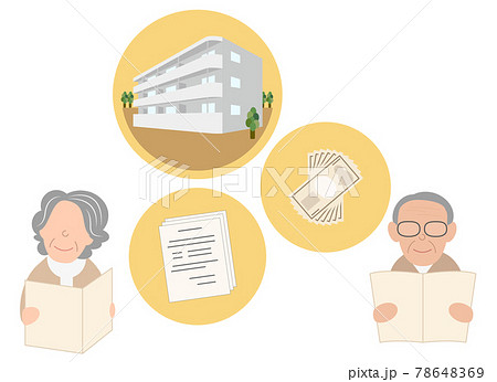 住宅　マンション　家　不動産　人物　 78648369