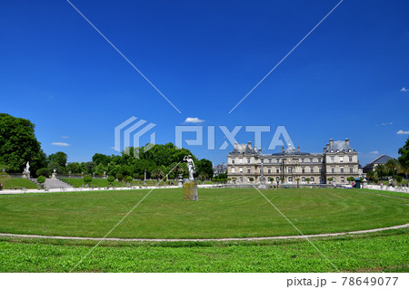 フランス・パリ、リュクサンブール公園、2020年6月2日撮影。 78649077