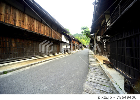 中山道妻籠宿 中山道妻籠宿 78649406