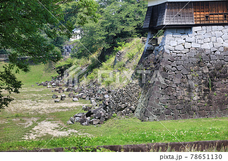 熊本城(熊本地震被災後) 熊本城(熊本地震被災後) 78651130