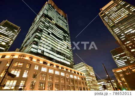 丸の内ビルの夜景 78652011