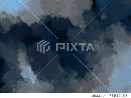 青の幻想的なテクスチャ背景のイラスト素材