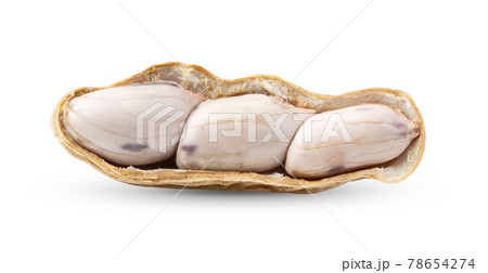 peanuts isolated on white 78654274