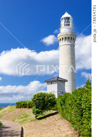 北長門海岸国定公園角島灯台 山口県下関市 北長門海岸国定公園角島灯台 山口県下関市 78654791