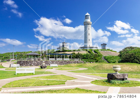 北長門海岸国定公園角島灯台　山口県下関市 78654804