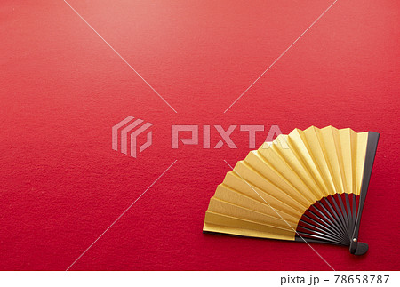 金銀扇子　金銀リバーシブル扇子　婚礼用 78658787