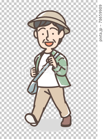 一個高高興興地走路的男人 一個高高興興地走路的男人 78659989