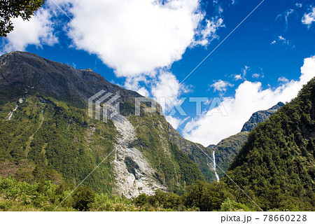 Sutherland Falls|ミルフォードトラック|ニュージーランド旅行 Sutherland Falls|ミルフォードトラック|ニュージーランド旅行 78660228