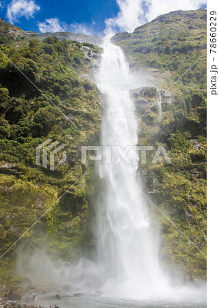 Sutherland Falls|ミルフォードトラック|ニュージーランド旅行 Sutherland Falls|ミルフォードトラック|ニュージーランド旅行 78660229