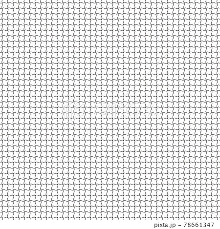 和柄のパターン 背景 千鳥卍 シンプルなラインのイラスト素材