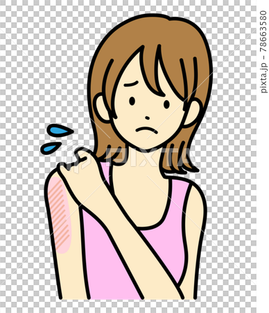 A tanned woman 78663580