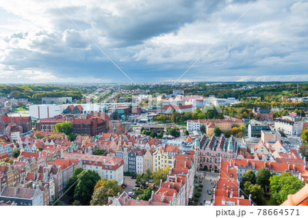 グダニスクの街並み 78664571