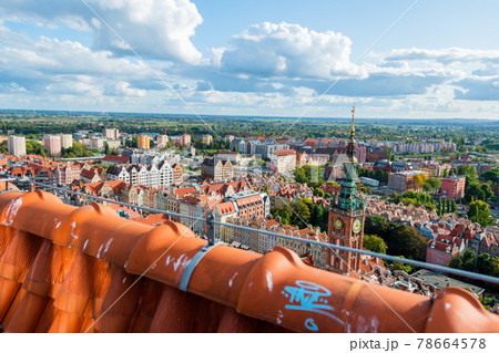 グダニスクの街並み 78664578