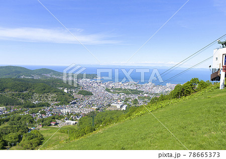 小樽天狗山からの眺め（同時撮影の動画素材あり） 78665373