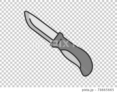 Illustration of survival knife - Stock Illustration [78665665] - PIXTA