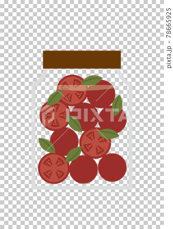 醃番茄的插圖 78665925