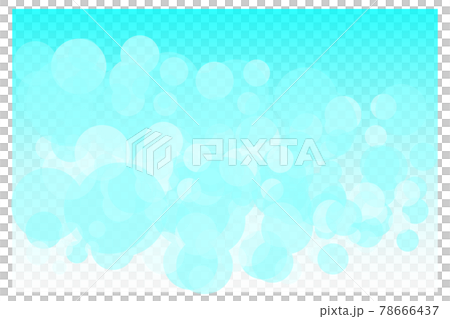 水玉模様グラデーションの背景のイラスト素材