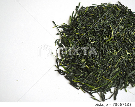 緑茶の茶葉アップ 2 78667133