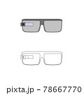 ■ARグラス（線画・着色） 78667770