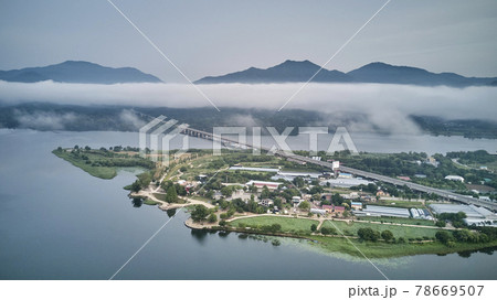 風景 山 湖 78669507