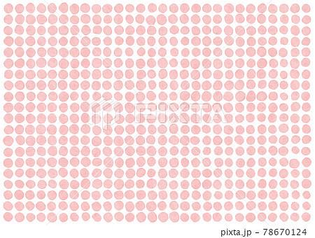 ピンクのドットの背景イラスト素材 ピンクのドットの背景イラスト素材 78670124