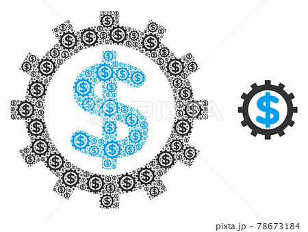 Financial Industry Recursive Icon Composition 78673184