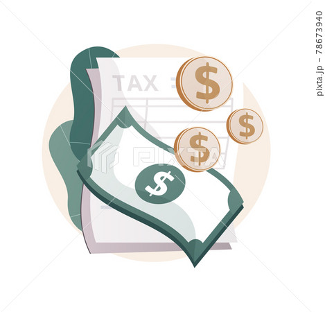 Tax credit abstract concept vector illustration. Tax credit abstract concept vector illustration. 78673940