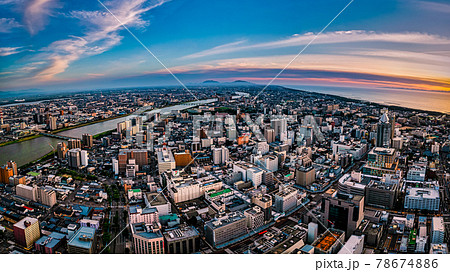 新潟市空撮 78674886