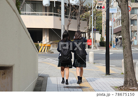 女子高生市街通学画像掲示板 第一学院高等学校