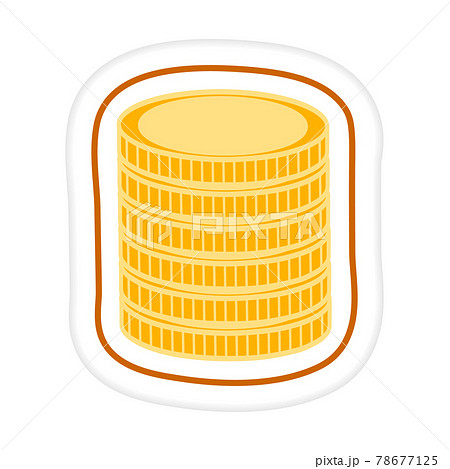 Sticker Coin Money Finance Payment Banking Cash 78677125