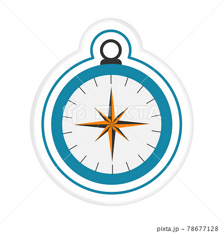 Sticker Compass Tourism Travel Outdoor Activities 78677128